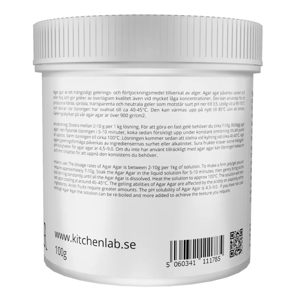 Agar Agar (E406) - The Kitchen Lab