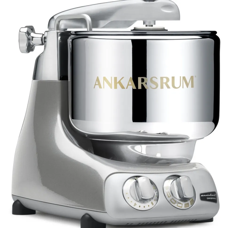 Ankarsrum Assistent Jubilee Silver + Tillbehörspaket Deluxe