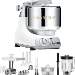 Ankarsrum Assistent Mineral White + Tillbehörspaket Deluxe