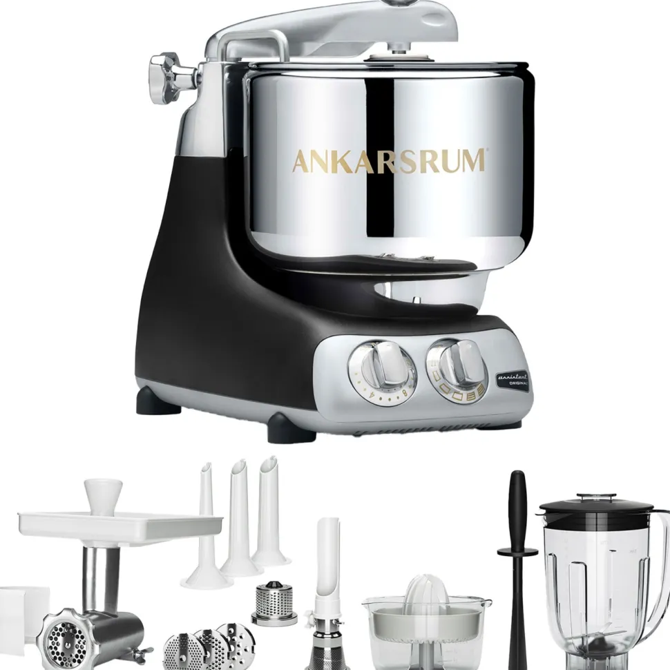 Ankarsrum Assistent Original Black + Tillbehörspaket Deluxe