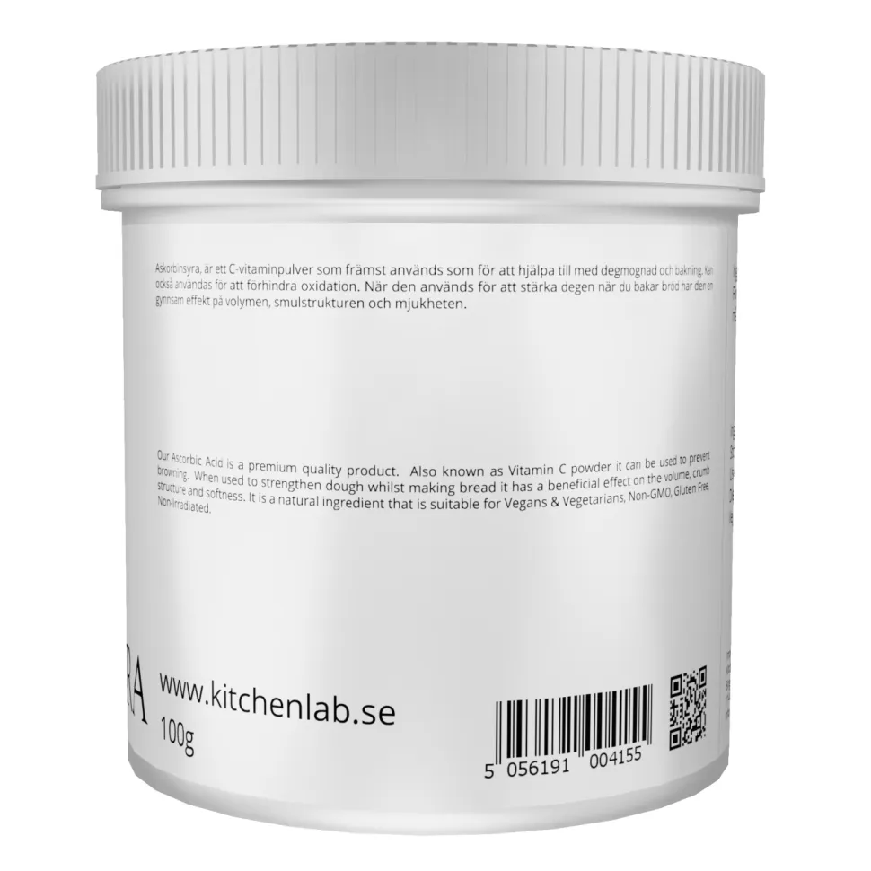 Askorbinsyra (E300) - The Kitchen Lab - 100 g