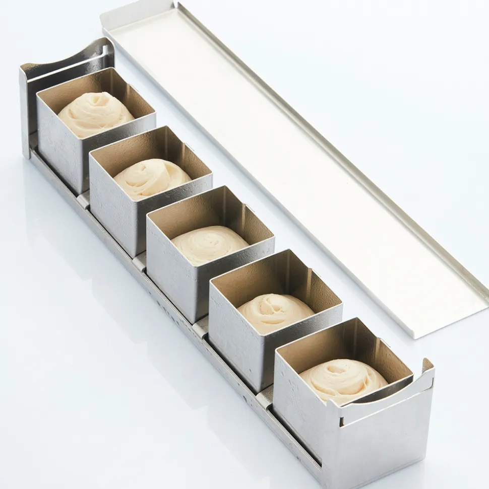 Bakform, Formset med 5 x Mini Cubó - Martellato