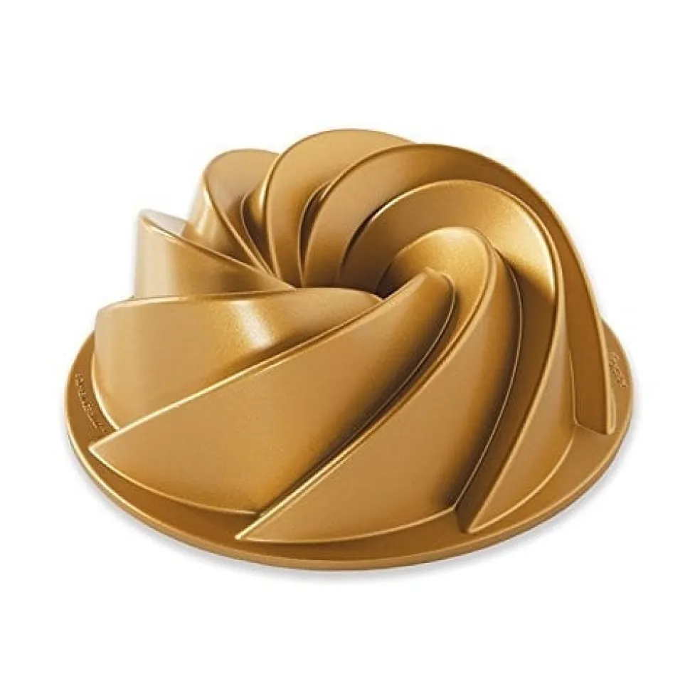 Bakform Heritage Bundt Pan, guldfärgad - Nordic Ware