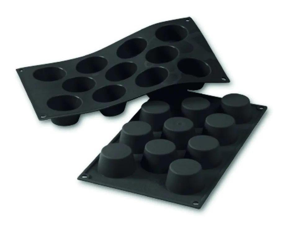 Bakform i silikon SF022, 11 minimuffins - Martellato