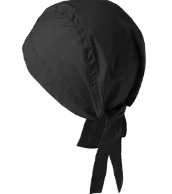 Bandana One-size, 97/3% polyester/bomull, svart - Segers
