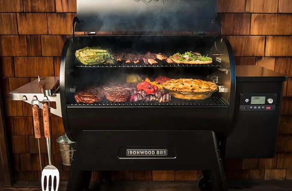 BBQ Smoker Pelletsgrill, Ironwood D2 - Traeger