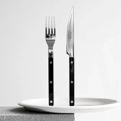 Bestickset, 24 delar, Bistrot, Black - Sabre Paris