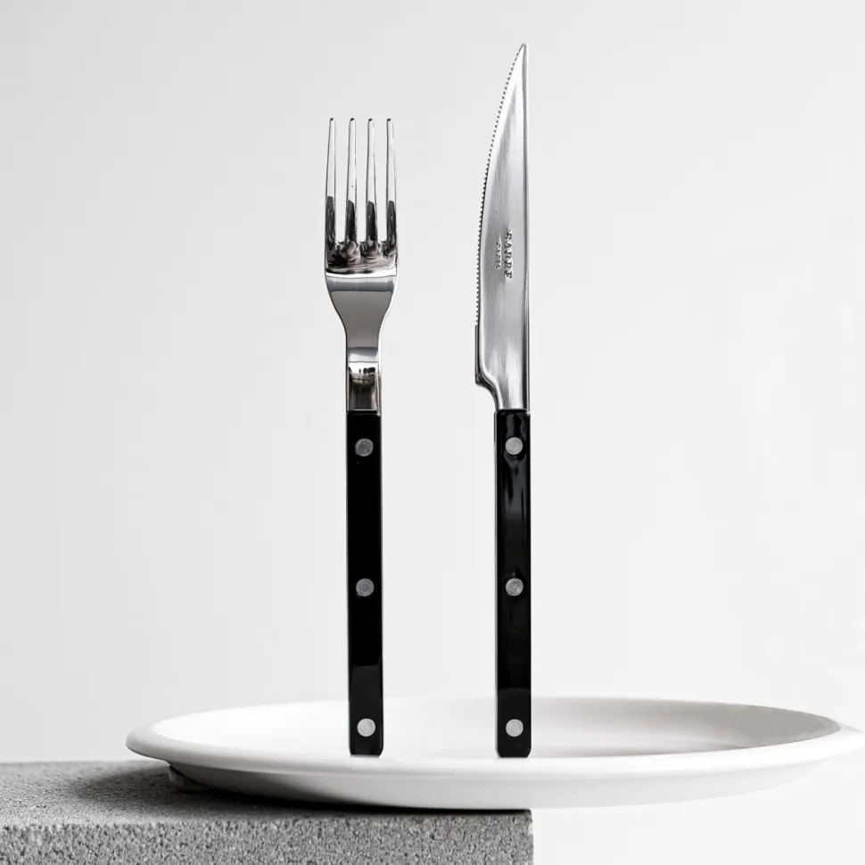 Bestickset, 4 delar, Bistrot, Black - Sabre Paris