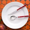 Bestickset, 24 delar, Bistrot, Burgundy - Sabre Paris