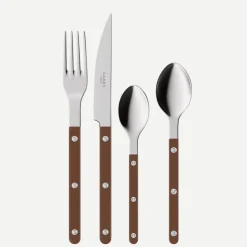 Bestickset, 24 delar, Bistrot, Chocolate - Sabre Paris