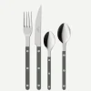 Bestickset, 24 delar, Bistrot, Dark grey - Sabre Paris