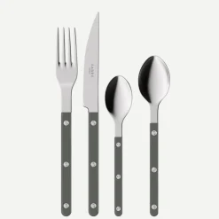 Bestickset, 24 delar, Bistrot, Dark grey - Sabre Paris