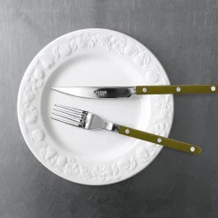 Bestickset, 24 delar, Bistrot, Green fern - Sabre Paris
