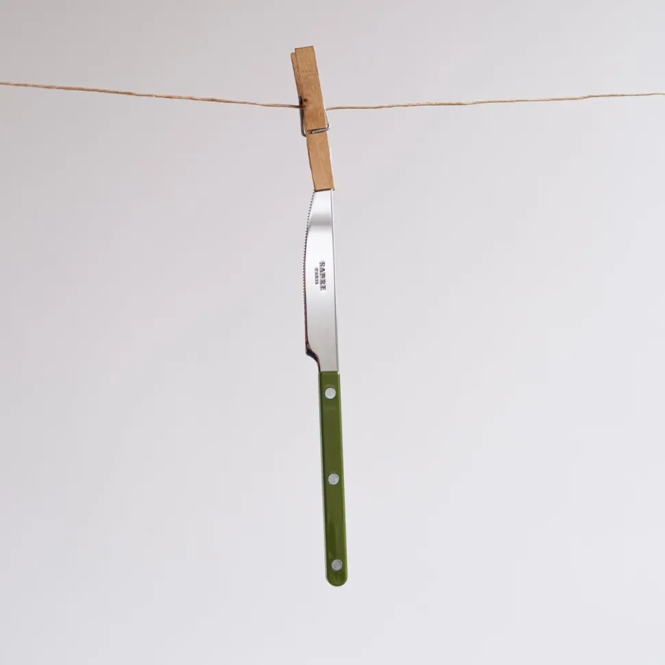 Bestickset, 24 delar, Bistrot, Green fern - Sabre Paris
