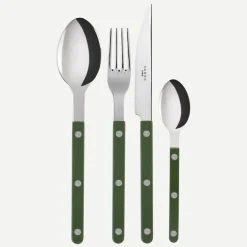 Bestickset, 24 delar, Bistrot, Green - Sabre Paris