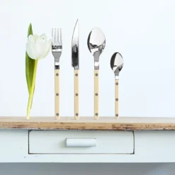 Bestickset, 24 delar, Bistrot, Ivory - Sabre Paris