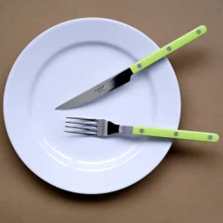 Bestickset, 24 delar, Bistrot, Lime - Sabre Paris