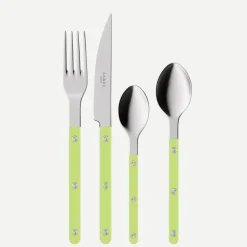 Bestickset, 24 delar, Bistrot, Lime - Sabre Paris