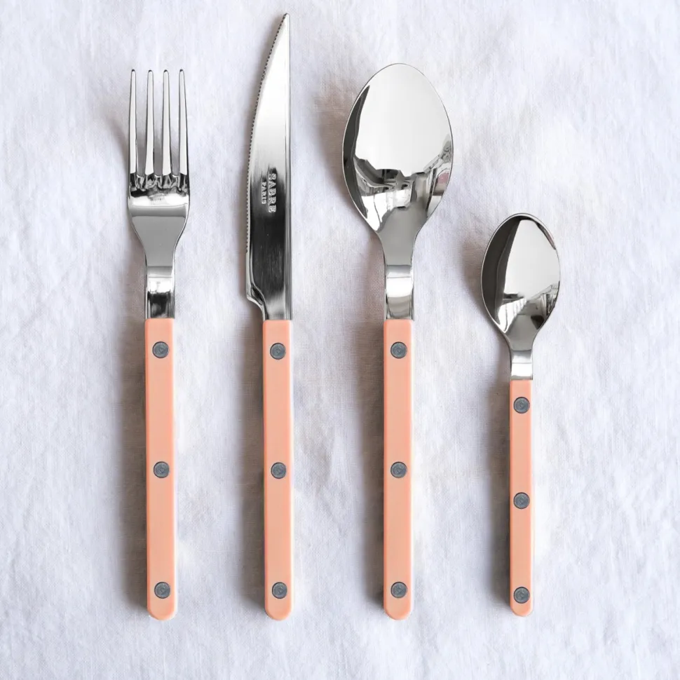 Bestickset, 24 delar, Bistrot, Nude Pink - Sabre Paris