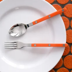 Bestickset, 24 delar, Bistrot, Orange - Sabre Paris