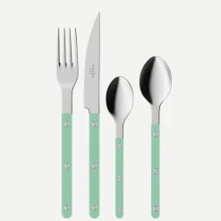 Bestickset, 4 delar, Bistrot, Pastel green - Sabre Paris