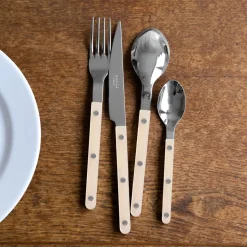 Bestickset, 4 delar, Bistrot Pearly, Pearl - Sabre Paris