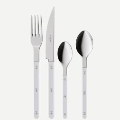 Bestickset, 4 delar, Bistrot Pearly, White - Sabre Paris