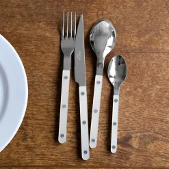 Bestickset, 4 delar, Bistrot Pearly, White - Sabre Paris