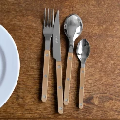 Bestickset, 4 delar, Bistrot Pearly, Caramel - Sabre Paris