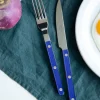 Bestickset, 24 delar, Bistrot Pearly, Lapis blue - Sabre Paris