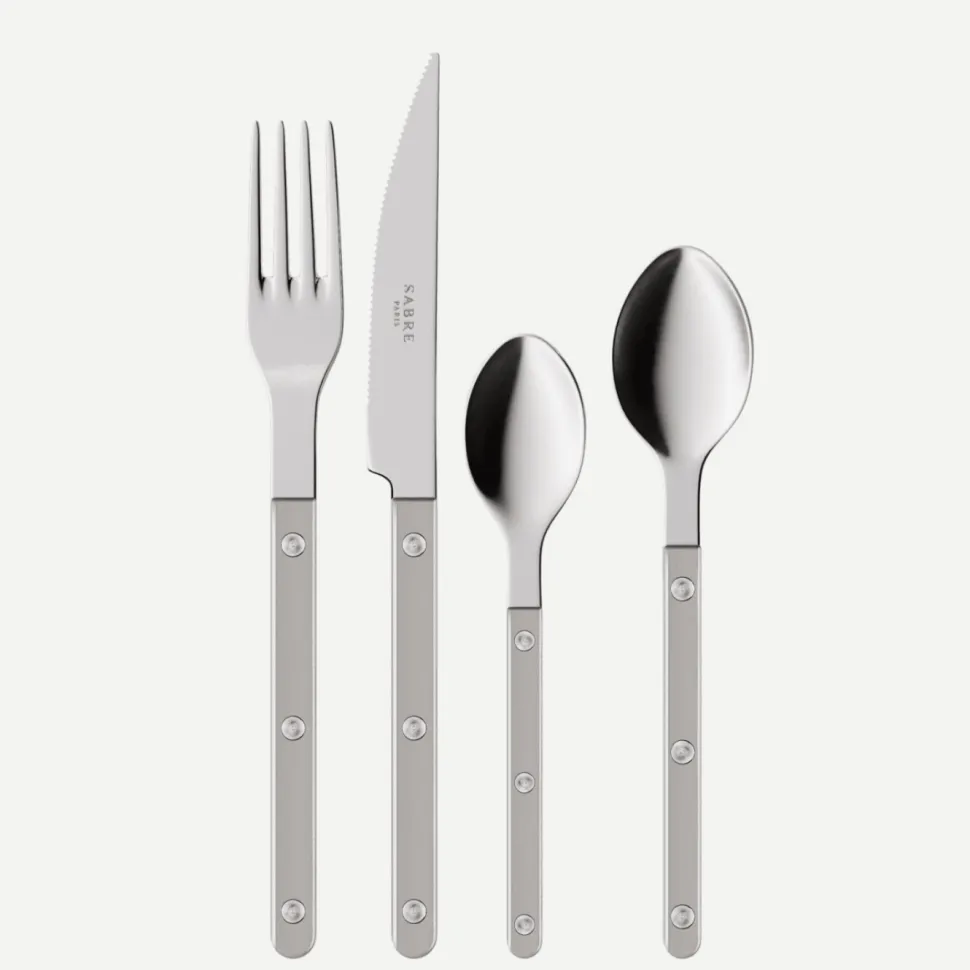 Bestickset, 24 delar, Bistrot Pearly, Grey - Sabre Paris