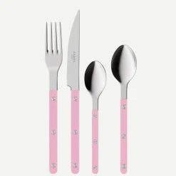 Bestickset, 24 delar, Bistrot, Pink - Sabre Paris