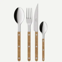 Bestickset, 24 delar, Bistrot Teak - Sabre Paris