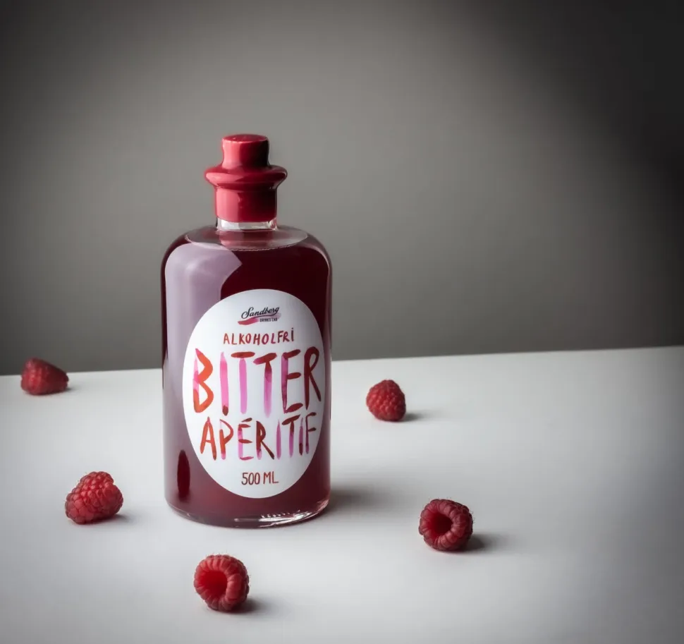 Bitter Apéritif 500 ml (alkoholfri) - Sandberg Drinks Lab
