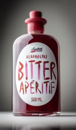 Bitter Apéritif 500 ml (alkoholfri) - Sandberg Drinks Lab