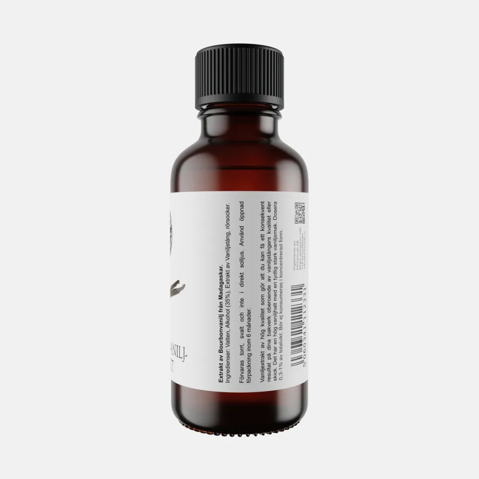 Bourbonvaniljextrakt, 100 ml - The Kitchen Lab