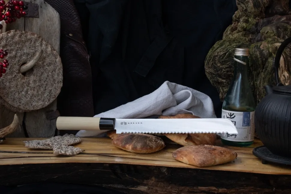 Brödkniv, 24 cm, Houcho - Satake