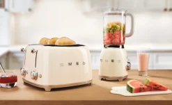 Brödrost, 4 skivor, Creme - Smeg