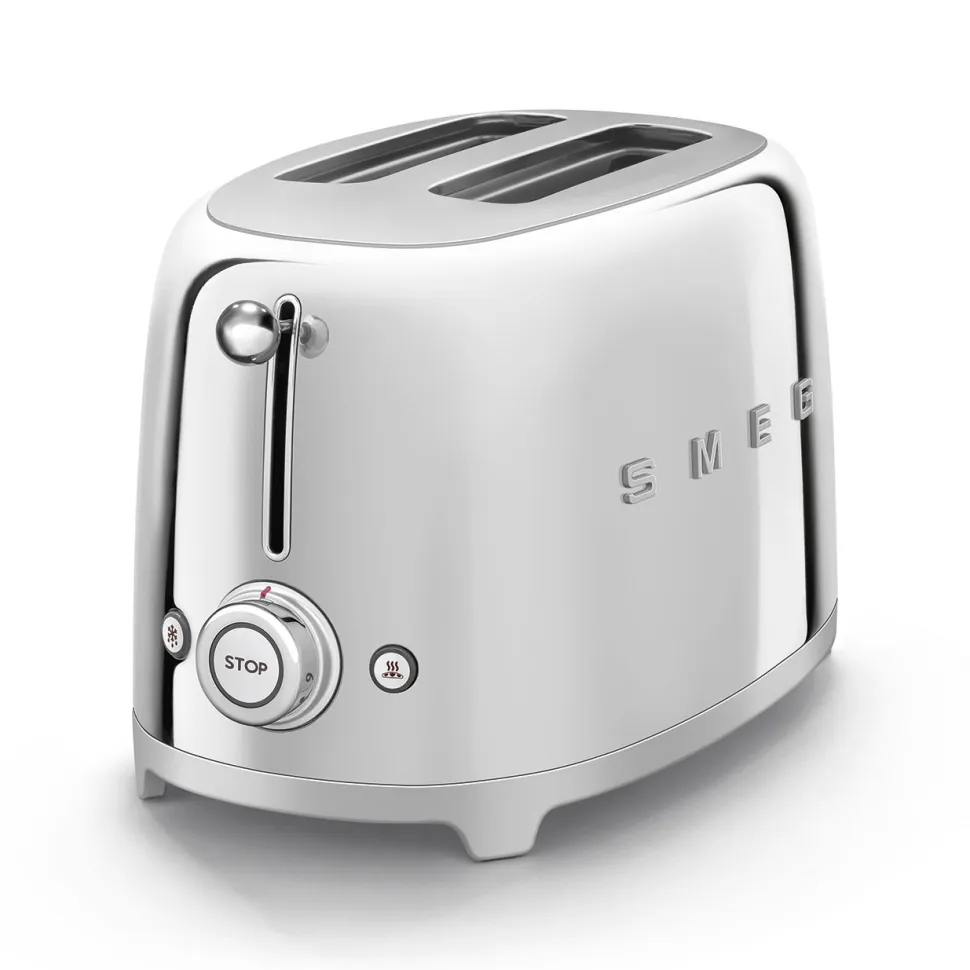 Brödrost, 2 skivor, Krom - Smeg
