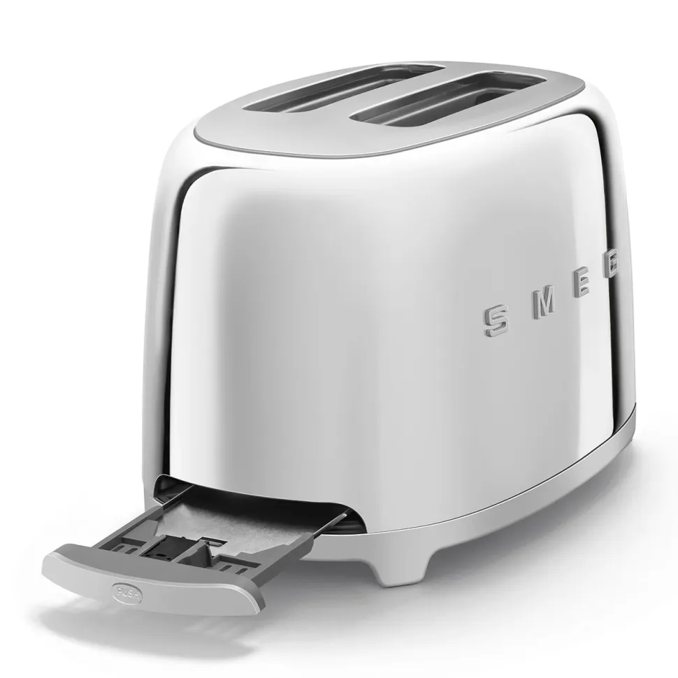 Brödrost, 2 skivor, Krom - Smeg