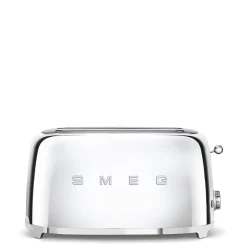 Brödrost, 4 skivor, Långa fack - Smeg - Rostfritt Stål