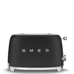 Brödrost, 2 skivor, Matt svart - Smeg