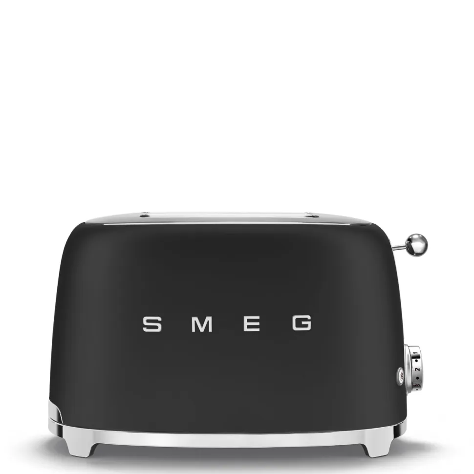 Brödrost, 2 skivor, Matt svart - Smeg
