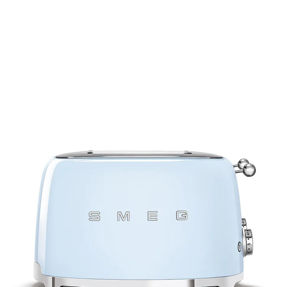 Brödrost, 4 skivor, Pastellblå - Smeg