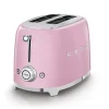 Brödrost, 2 skivor, Rosa - Smeg