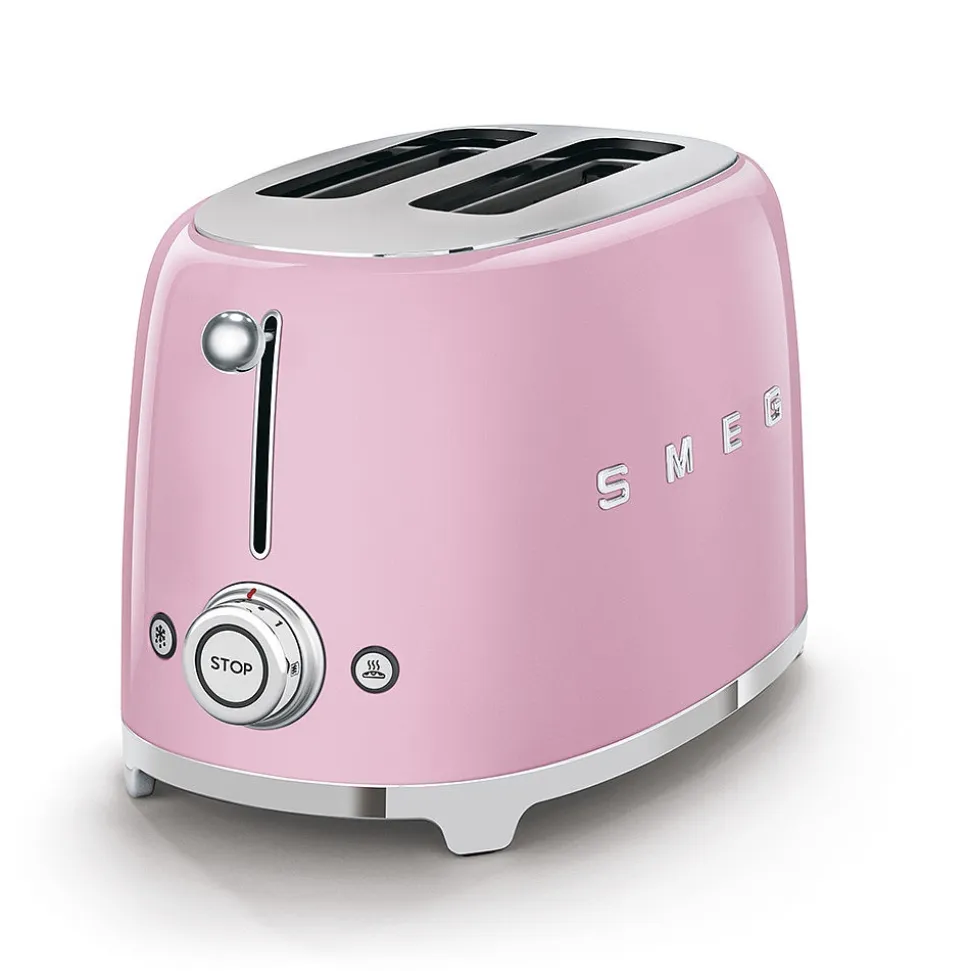 Brödrost, 2 skivor, Rosa - Smeg