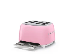 Brödrost, 4 skivor, Rosa - Smeg