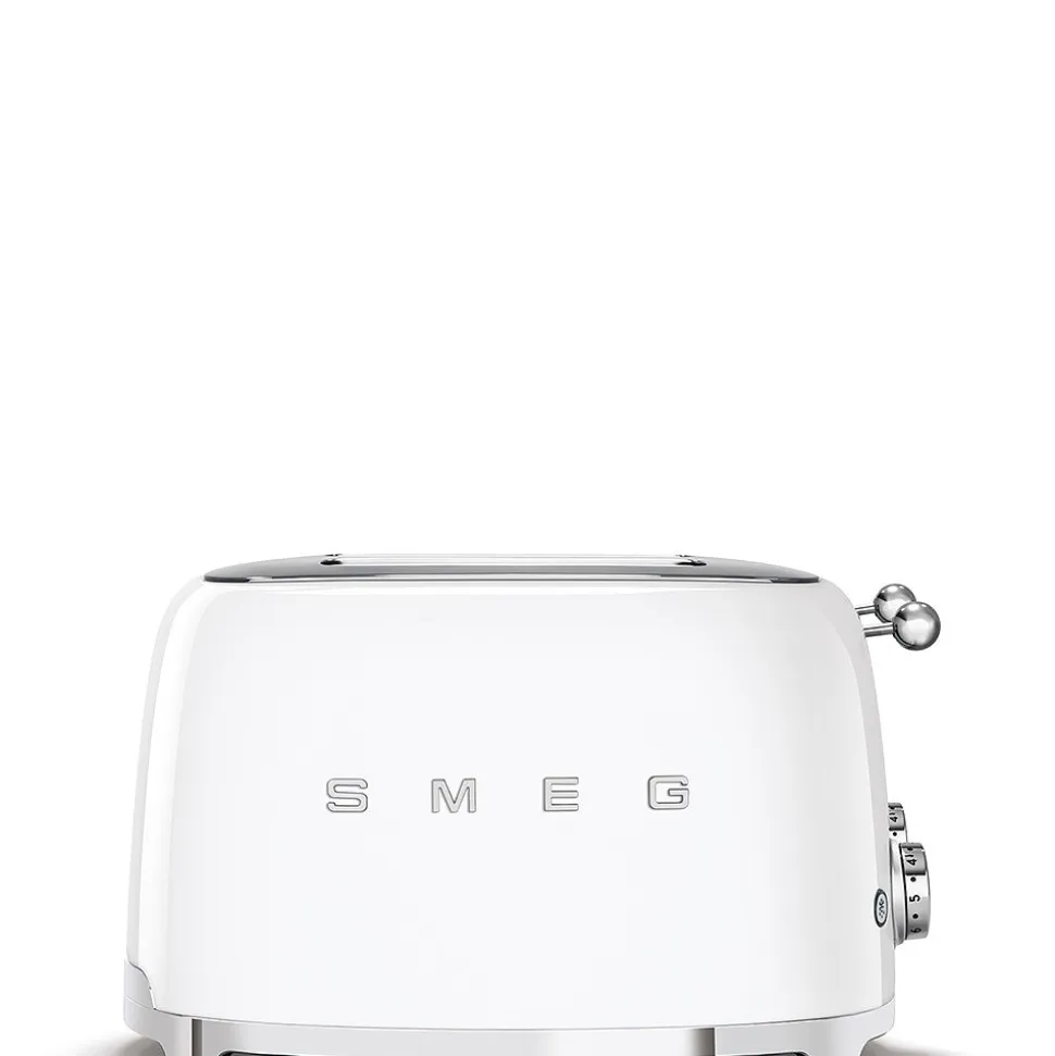 Brödrost, 4 skivor, Vit - Smeg