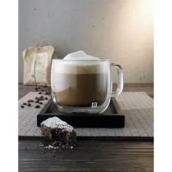 Cappuccinokopp/tekopp i dubbelväggat glas, 2-pack, Sorrento - Zwilling