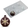 Chokladform Julkula Snöflinga 2 st - Martellato